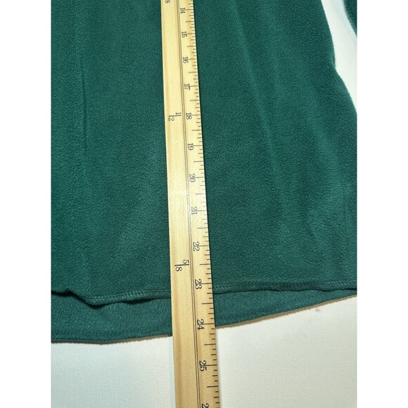 OSCAR DE LA RENTA Green Long Sleeve Cozy Fleece Top Shirt Women's MEDIUM‎ - Picture 10 of 12